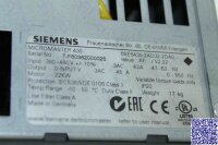Siemens Micromaster 430 6SE6430-2AD32-2DA0