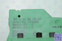 Phoenix Contact Buskoppler IBS IL 24 BK RB-LK 2740300